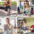 thumbnail image 7 of Dark Blue Christmas Santa Pattern Tumbler with Handle and Lid,40oz Double Wall Vacuum Insulated Tumbler,Cups Gift for Women and Men, 7 of 7