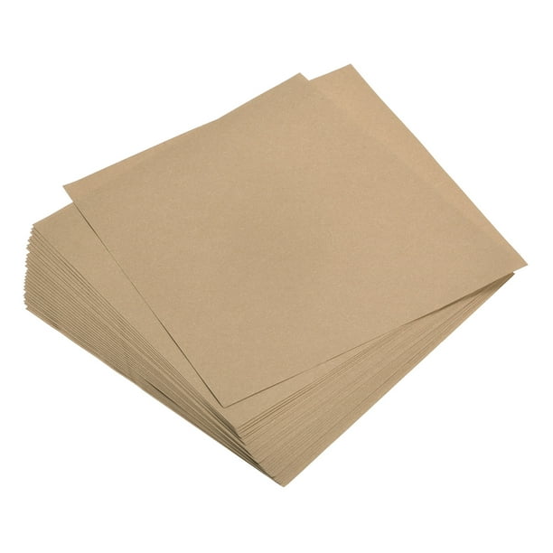Papel de origami Unique Bargains Doble Cara Caqui 5.9' x 5.9' 100 hojas