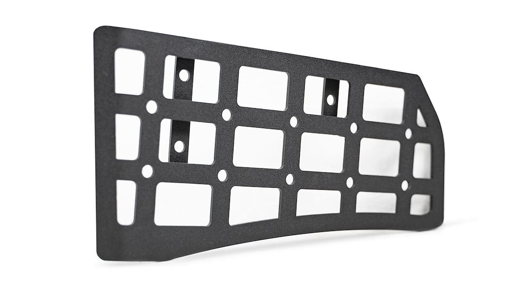 Center Console Molle Panels for 2018-2024 Jeep Wrangler & 2020-2024 Jeep Gladiator | Mount for Pouches, Med-Kits, Tools, Holsters & Other Accessories | Automatic & Manual Transmissions | DV8 Offroad