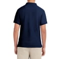 thumbnail image 2 of Polo IZOD pour Hommes à Manches Courtes Bleu Marine 42-43 US, 2 of 2