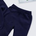 thumbnail image 5 of HCNTES Baby Boy Clothes Winter Toddler Boys Clothes Fall Winter Outfit Sets, Kids Outfits Sets Long Sleeved Crew Neck Solid Elastic Waist 0 6 12 18 24 Months 2T 3T 2 Pcs Pants, 5 of 6