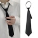 thumbnail image 2 of Corbatas Retro para mujer, corbata de cuello estrecho sedoso sólido, Corbata lisa delgada para mujer, estilo coreano, Simple, elegante, moda Unisex, 1 unids/set, 2 of 4