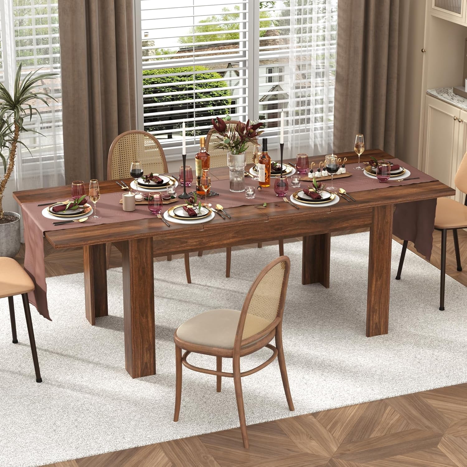 Blotout, Extendable Dining Table, 59