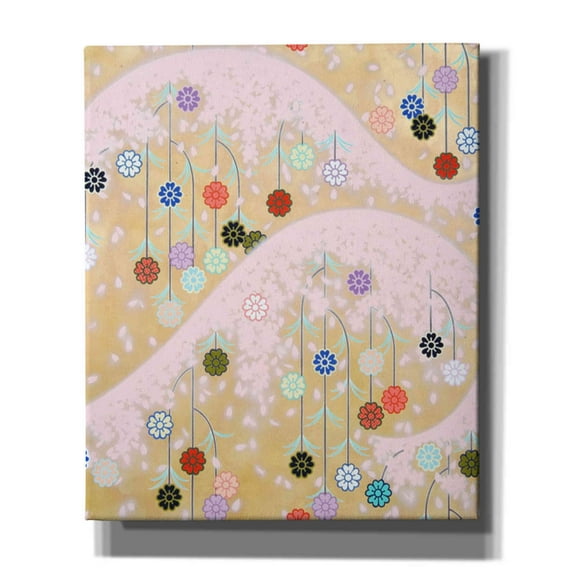 Epic Graffiti 'Cherry Mountain' by Zigen Tanabe, Canvas Wall Art, 20"x24"