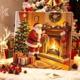 thumbnail image 2 of Christmas DIY Color Diamond Art Kits for Adults, Santa Claus Snowman Teddy Bear Crystal Bead Art Set, 3D Embossed Handmade Canvas Art, Home Wall Table Decor, Stress Relief Craft & Xmas Holiday Gift, 2 of 9