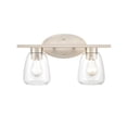 thumbnail image 2 of 9362-SN Millennium Lighting 2 Light Bath Vanity-9.5 Inches Tall and 16 Inches Wide-Satin Nickel Finish, 2 of 6