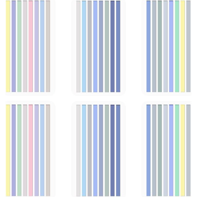 Shiyou-96 0 Pcs Ruban Enlumineur Transparent Réutilisable, Onglets Adhésifs Clairs pour Annoter des Livres, Bandes de Surlignage Longues Marqueurs de Pages Onglets d'Index, Notes Collantes Fournitures Esthétiques Bureau École