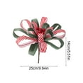 thumbnail image 3 of Branches de Fleurs de Noël en Tissu Réaliste, Fleurs Artificielles Coupées à Baies Rouges Flexibles pour Remplissage d'Arbre, Manteau de Cheminée, Couronne et Centre de Table, Décor des Fêtes, 3 of 6