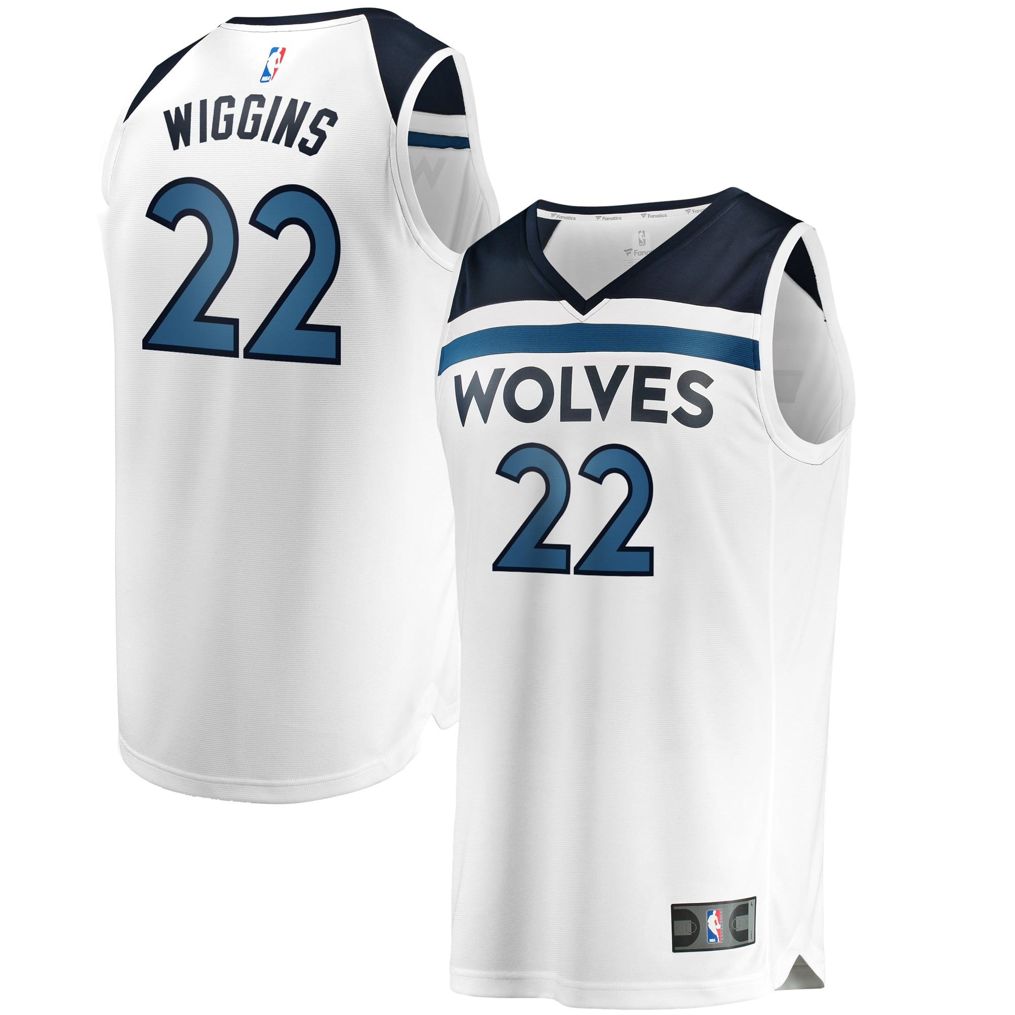 white timberwolves jersey