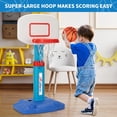 thumbnail image 4 of Canasta de baloncesto GMAOPHY para interiores y exteriores de 1 a 3 años con 3 pelotas, 4 of 7