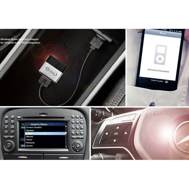 bovee 1000 wireless bluetooth car kit music adaptor for audi