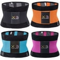 thumbnail image 2 of Cinturón unisex de malla transpirable, cinturón elástico para el cuerpo, ropa deportiva, fitness, protección de cintura, cinturón abdominal con clip para la cintura, 2 of 6
