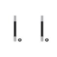 thumbnail image 4 of Naiovety Extensión de grifo, manguera de goma, lavabo de tocador antisalpicaduras, baño, cocina Universal, accesorios de giratorios alargados Negro 30cm 2piezas Naiovety CBP165369, 4 of 6