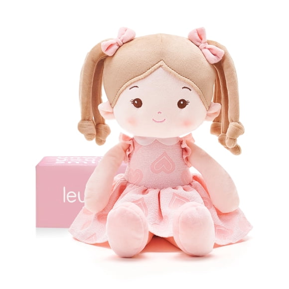 Muñeca LeyaDoll Soft Sweetheart Girl de 40 cm para niños de 1 año