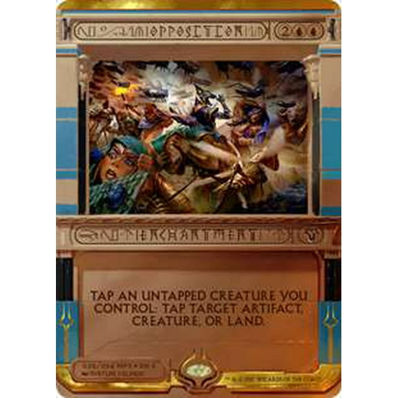 MtG Masterpiece     Opposition (Amonkhet Invocation) #35