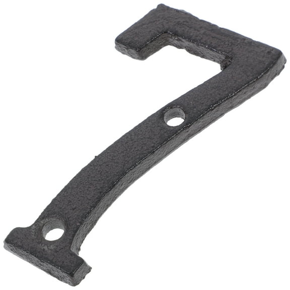 1 Set Metal House Number for Mailbox Post Cast Iron Numbers for House Address