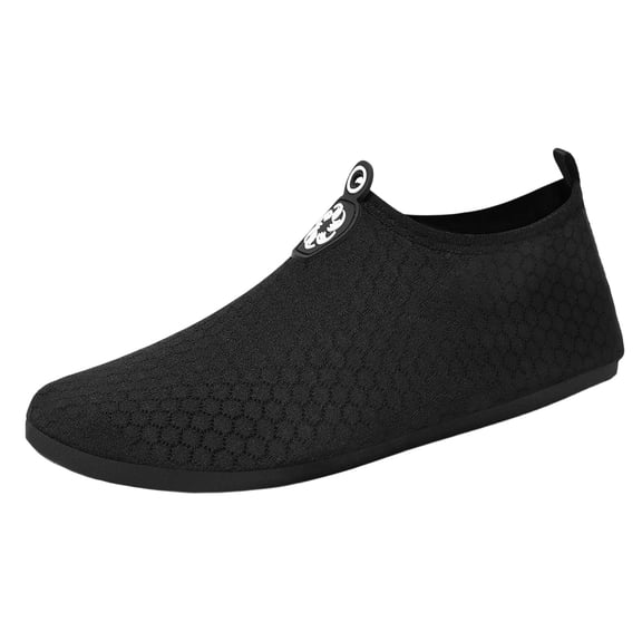 hoksml Unisex Mesh Water Shoes, Quick Dry Non Slip Aqua Socks for Beach Yoga and Swimming