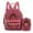 B-Hot Pink, variant on Wrangler Mini Backpack Aztec Back Pack Purse for Women, Brown