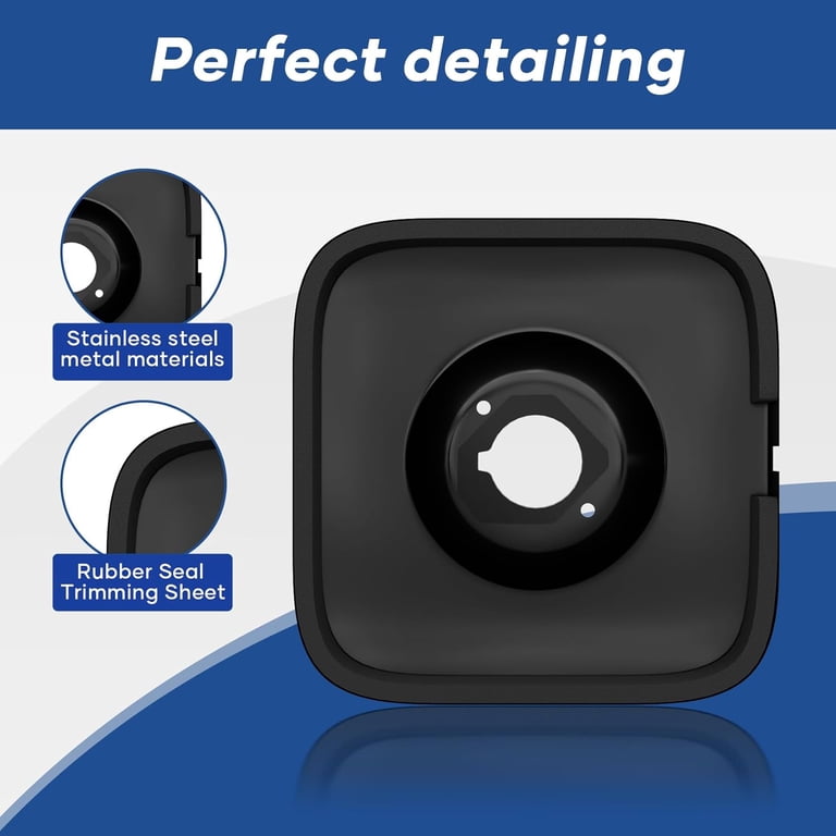 Shower Handle Replacement For Moen T2471BL Genta LX Posi-Temp Trim Kit – Matte Black (Fits 2510/2520/2570/2590 Valves)
