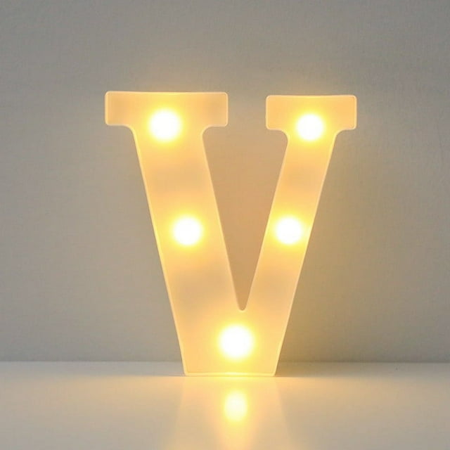 Light Up Letters,LED Marquee Letter Lights Sign,Light Up Alphabet Letter for Home Party Wedding Decoration,26 Alphabet Big Lights Letter for Party Birthday Christmas Decor Warm White Letter Light