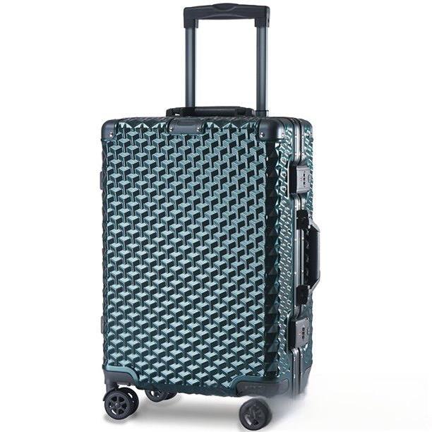 Equipaje con marco de aluminio, alta calidad, precio de fábrica al por mayor, Juego de 3 piezas, ABS, PC, Maleta, en Stock, gran oferta