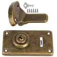 thumbnail image 4 of Fastener, Easy Install Box Latch, 2Pcs Durable  Furniture Accessories For Tool Boxes Antique Wooden Boxes Jewelry Boxes Gift Boxes, 4 of 8