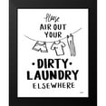 thumbnail image 2 of York, Leah 20x24 Black Modern Framed Museum Art Print Titled - Bathroom Etiquette I, 2 of 5