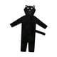 thumbnail image 2 of Disfraz de gato negro para Halloween, ropa portátil, atuendo para juegos de rol, 2 of 9