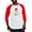 Red/White, variant on CafePress - Class Of 2025 Graduate (Lion) Baseball Jersey - Cotton Baseball Jersey, 3/4 Raglan Sleeve Shirt