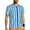 1, variant on T Shirt For Men Vertical Striped Man Blue And White Casual Gym Quick Dry Summer Novelty Tees Pattern