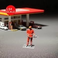 thumbnail image 3 of Accesorios de gasolinera en miniatura a escala 1/64, decoración de escritorio, diseño de escenario Auxiliar de gas para hombres, 3 of 5