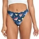 thumbnail image 1 of Balery Colorful Cartoon Shark Tangas de Algodón para Mujer con Estampado – Ropa Interior Sexy, Transpirable, G-string-XX-Large, 1 of 6