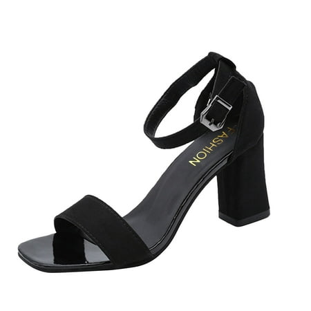 

adviicd Heel Sandals Women s Square Open Toe Heeled Woven Leather Mule Sandals Stiletto Slip On Quilted High Heel Shoes