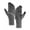 Grey, variant on 1 Pair Winter Touchscreen Gloves for Men Women Warm Anti-Slip Reflective Strip Plush Lining Ribbed Cuffs Glove