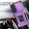 thumbnail image 2 of Funda para GANGXUN Samsung Galaxy A55 5G - Soporte metálico, Función magnética, Morado, 2 of 5