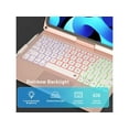 thumbnail image 3 of Touch Keyboard Case for iPad Air 11 inch (M2) 2024 & iPad Pro 11 4th/3rd/2nd/1st Gen & iPad Air 5th & 4th Gen 10.9 inch, Multi-Touch Trackpad & Backlight & 360°Rotatable,Thin & Light, 3 of 7