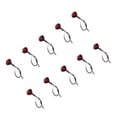 thumbnail image 1 of Rond 10 Pcs Marqueur Latéral Lumière 3LED IP68 Étanche Rond Indicateur de Dégagement Feu Arrière Universel pour Camion Voiture RV, 1 of 7