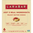 thumbnail image 6 of (4 pack) Larabar Peanut Butter Cookie, Fruit and Nut Bars, Gluten Free and Vegan, 10.2 oz, 6 Count, 6 of 12