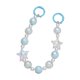 thumbnail image 4 of Llavero con cuentas Perfecl Cuentas de acrílico con forma de estrella Azul, 4 of 8