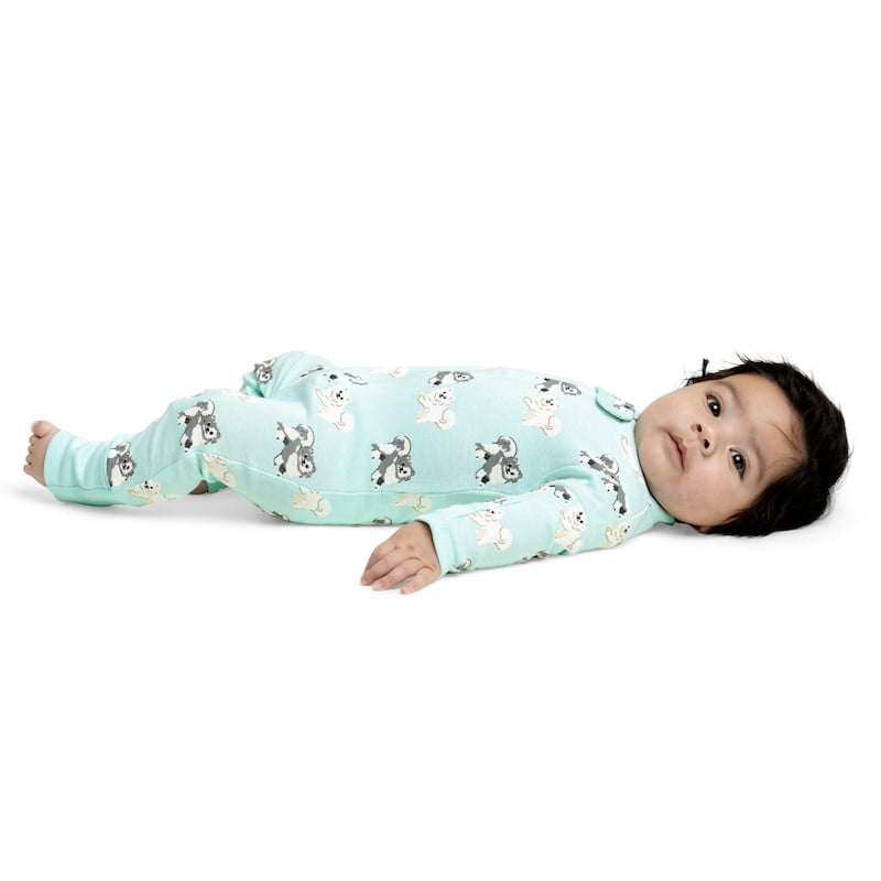 Paris Hilton x Monica + Andy Organic Cotton One Piece Pajama, Sizes Newborn-24 Months