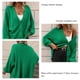 thumbnail image 5 of Cable Knit Outwear Chunky Outwear Women Cardigan Sweater Batwing Sleeve Oversized For Girls Ladies For Spring Fall Winter ANGGREK Ropa, 5 of 6