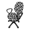 thumbnail image 2 of ZUXONGSY Cow Print Office Chair Cover Set of 2 Universal Desk Swivel Chair Cover with Elastic Edge Computer Chair Backrest and Cushion Seat Cover for Student Office Worker, 2 of 7