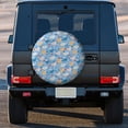 thumbnail image 3 of Kdxio Cute Chickens and Flowers for Tire Cover Wheel Protectors Tyre Covers Weatherproof Wheel Covers Universal Fit for Trailer Rv SUV Truck Camper Travel Trailers 17 inch, 3 of 8