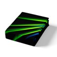 thumbnail image 4 of Erosebridal 3D Glowing Comforter Cover Queen, Modern Abstract Bedding Queen Size, Geometry Striped Decor, Reversible 3pcs（No Comforter）, 4 of 6