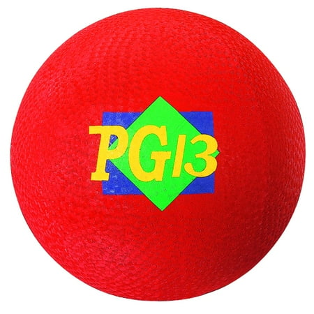 Martin Sports Playground Ball, 13" Diameter, Red