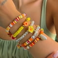thumbnail image 2 of Elastic Bracelet Soft Clay Stacking Bracelet Suitable for Casual and Party Wear, 2 of 9