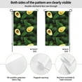 thumbnail image 2 of Wukai Fresh Avocados Garden Flags Double Sided Welcome Garden Yard House Flags Outside Outdoor House (Only Flag), 2 of 8