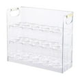 thumbnail image 2 of ROLKFUK Organizing Racks Refrigerator Egg Storage Container - Food Grade BPA-Free Plastic, 30-Egg Capacity 3-Layer Ventilated Tray, Transparent Fridge Side Door Organizer for Kitchen Household, 2 of 6