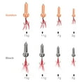 thumbnail image 3 of Señuelo de pesca de 3 g/7 g/11 g/15 g con anzuelos triples, 3 of 8