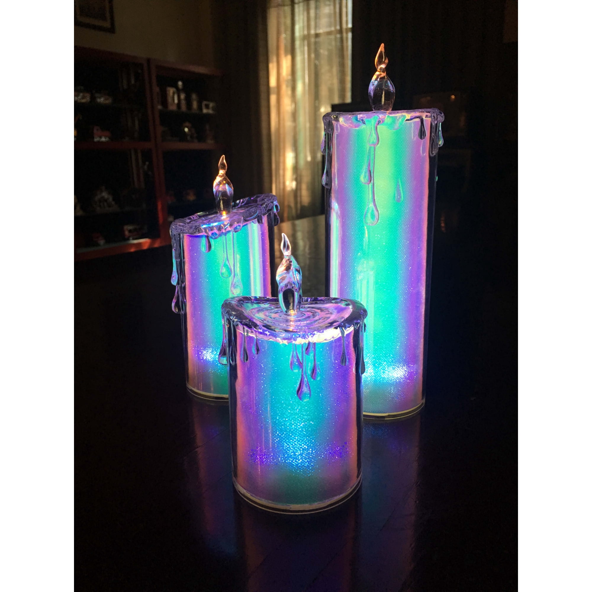Icy Craft Flameless LED Battery 9.5'' Flameless Candles
